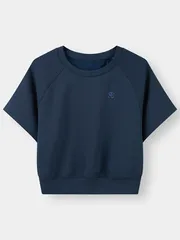 Áo Thun Nữ 5S Fashion Tay Raglan Dáng Ngắn WBATS26003