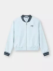 Áo Khoác Bomber Nữ 5S Fashion Tay Raglan Phom Regular WBAKG25009