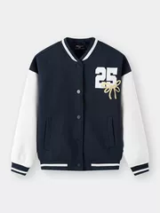 Áo Khoác Bomber Bé Gái 5S Fashion Can Phối G0AKB25007