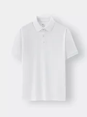 Áo Polo Nam 5S Fashion Trơn Bo Dệt Jacquard Slimfit APC25062