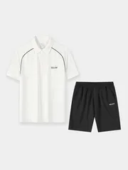 Bộ Polo Nam 5S Fashion SMART CASUAL Tay Raglan MBPL26009