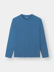 Áo Thun Dài Tay Cổ Tròn 5S Fashion Trơn Slimfit ATO23002