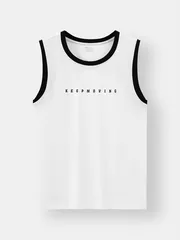 Áo Sát Nách Nam 5S Fashion In Chữ Regular ASN24005