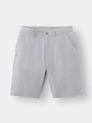 Quần Short Kaki Nam Cotton Trơn Basic Phom Slimfit QSK24021