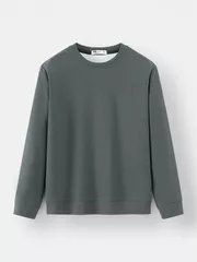 Áo Nỉ Nam Thu Đông 5S Fashion Trơn Basic Phom Slimfit ANI24027