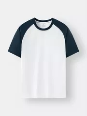 Áo Thun Nam 5S Fashion Tay Raglan Phom Slimfit ATS25008