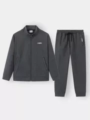 Bộ Quần Áo Nỉ Nam Kéo Khóa 5S Fashion Basic Regular BNK23009