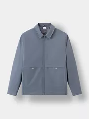 Áo khoác gió 2 lớp cổ bẻ 5S Fashion AKG23011