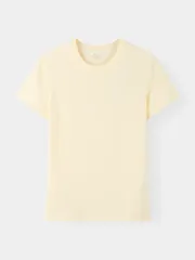 Áo Thun Ngắn Tay Nữ 5S Fashion Trơn Phom Slimfit W0ATS26003