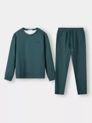 Set Bộ Nỉ Nam 5S Fashion Cổ Tròn Tay Raglan Phom Regular MBNI25006