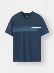 Áo Thun Nam Thể Thao 5S Fashion In Phong Cách ATS25016