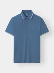 Áo Polo Nam 5S Fashion Thêu Chữ Slimfit APC23055