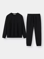 Bộ Quần Áo Nam Dài Tay 5S Fashion Chất Nỉ Basic BNI24023