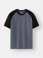 Áo Thun Nam 5S Fashion Tay Raglan Phom Slimfit ATS25008