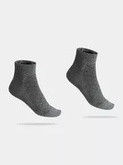 Tất Nam Cotton Cổ Lửng 5S Fashion Dệt Họa Tiết TAT24006