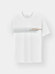 Áo Thun Nam Thể Thao 5S Fashion In Phong Cách ATS25016