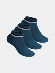 Combo 3 Đôi Tất Nam 5S Fashion Cổ Ngắn Dệt Kẻ Modal 3C-Y0TAT24004