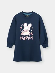 Váy Liền Bé Gái 5S Fashion In Thỏ Dễ Thương G0VAY25001