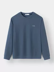 Áo Nỉ Cổ Tròn 5S Fashion Chữ Thêu Slimfit ANO23019