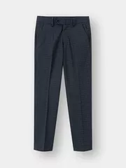 Quần Tây Nam 5S Fashion Dệt Kẻ Ô Slimfit QAU23055