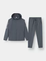 Bộ Quần Áo Gió Nam Có Mũ 5S Fashion Dệt Line BOG23002