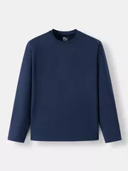 Áo Giữ Nhiệt Nam 5S Fashion Cổ Tròn Trơn Phom Ôm AGN24006