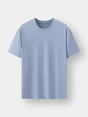 Áo Thun Nam Ngắn Tay 5S Fashion Họa Tiết Slimfit ATS24049