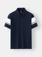 Áo Polo Nam Pique 5S Fashion Can Phối Phom Slimfit APC25043