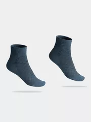 Tất Nam Cotton Cổ Lửng 5S Fashion Dệt Họa Tiết TAT24006