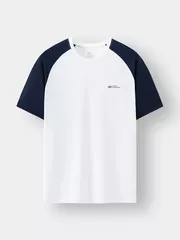 Áo Thun Nam Ngắn Tay 5S Fashion Tay Raglan Slimfit ATS24047