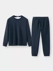 Bộ Quần Áo Nỉ Nam 5S Fashion Classic Phom Slimfit BNI24026