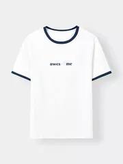 Áo Thun Nữ AWESOME TEE 5S FASHION Vải Cotton Thiết Kế Layer W0ATS26007