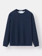 Áo Nỉ Nam Dài Tay 5S Fashion Basic Slimfit BANI24101