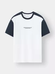 Áo Thun Nam Ngắn Tay 5S Fashion Tay Raglan Slimfit ATS24017