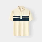 Áo Polo Nam INFINITY STRIPE 5S Fashion Can Phối Kẻ Phom Slimfit M0APC26077