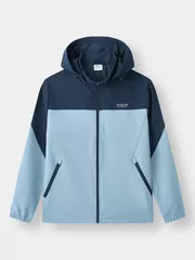 Áo Khoác Gió Nam 5S Fashion Can Phối Mũ Rời MBAKG25001