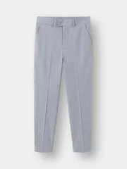 Quần Tây Nam 5S Fashion Ghi Melange QAU23057