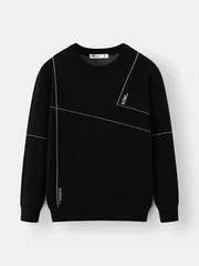 Áo Len Nam Họa Tiết 5S Fashion Phom Slimfit ALE24002