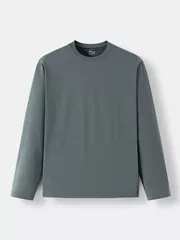 Áo Giữ Nhiệt Nam 5S Fashion Cổ Tròn Trơn Phom Ôm AGN24006