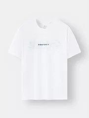 Áo Thun Nam Ngắn Tay 5S Fashion In Chữ Slimfit ATS24030