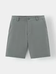 Quần Short Thể Thao Nam Cạp Cúc Trơn Basic Regular QST24021