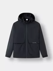 Áo khoác gió 2 lớp lót nỉ Slimfit 5S Fashion AKG23018