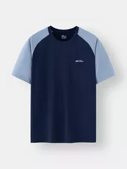 Áo Thun Nam Ngắn Tay 5S Fashion Tay Raglan Slimfit ATS25055