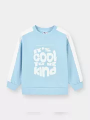 Áo Nỉ Bé Trai Bé Gái 5S Fashion Can Phối In Chữ KBANI25001