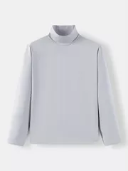 Áo Giữ Nhiệt Nam Cổ Cao 5S Fashion Trơn Body FIt AGN24003