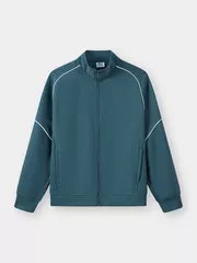 Áo Nỉ Khóa Nam 5S Fashion Phối Line Phom Slimfit MBAKN25027