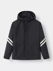 Áo Khoác Gió Nam Thể Thao 5S Fashion Kẻ Sọc Tay Slimfit AKG23020