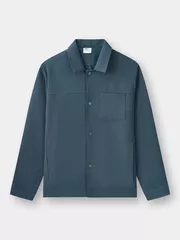 Áo Khoác Thời Trang Nam Cổ Bẻ 5S Fashion Có Túi Ngực M0AKH25021