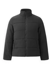 Áo Phao Nữ 5S FASHION W-PUFFER HEATLOCK Mặt Vải Hiệu Ứng W0APH25007