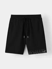 Quần Short Nam Casual 5S Fashion In Chữ Slimfit QSC25008